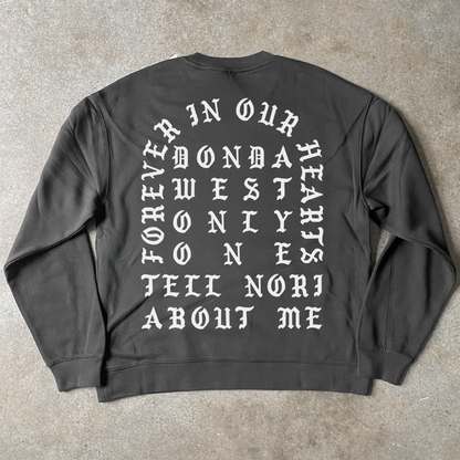 Donda Only One Black Sweatshirt