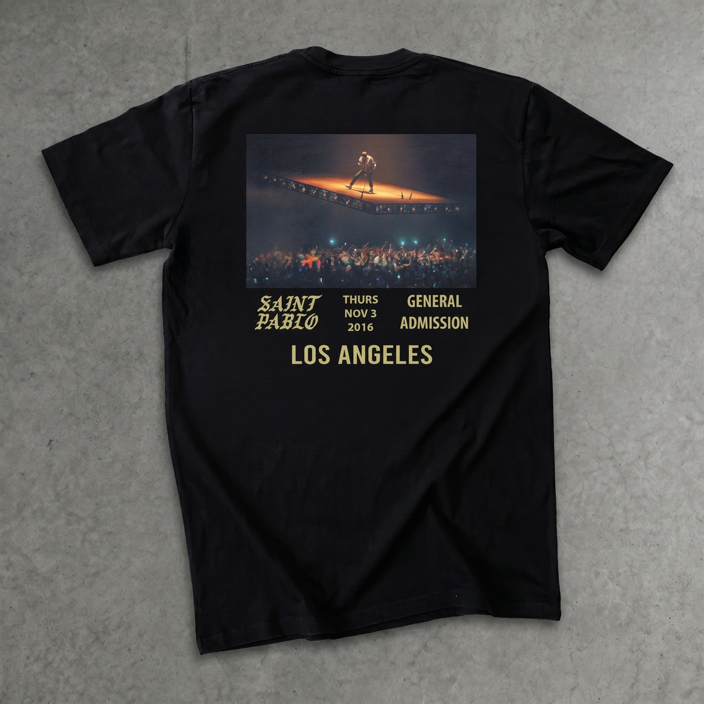 Saint Pablo Classic Black Tee