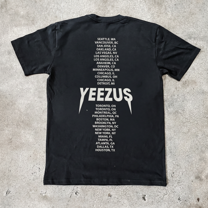 Yeezus Klan Tour Classic Black Tee