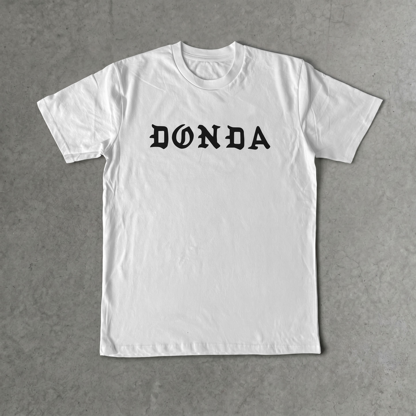 Donda Text Classic White Tee