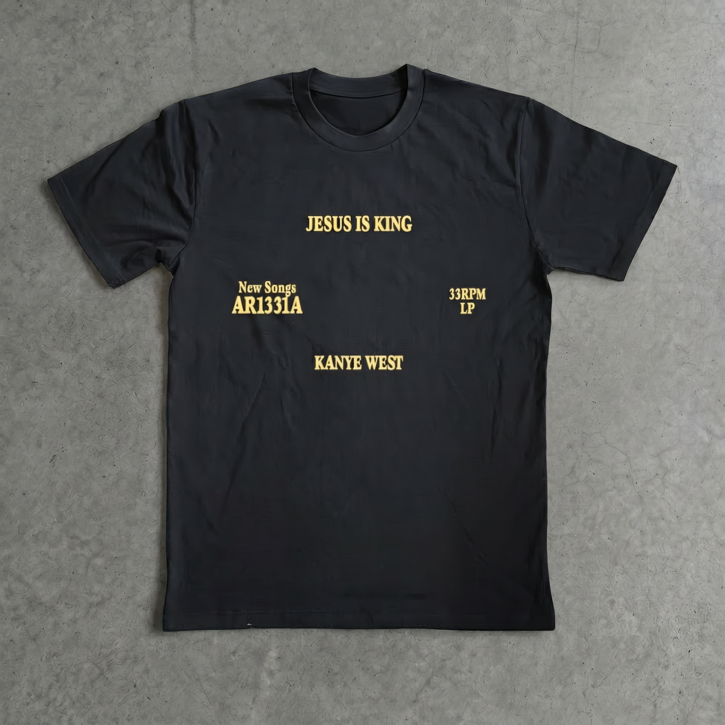 Jesus Is King Classic Black Tee