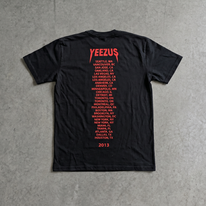 2013 Yeezus Blue Reaper Classic Black Tee